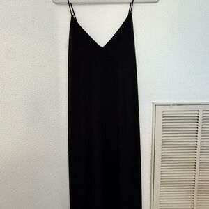 NWT Zara Black Spaghetti Strap Dress